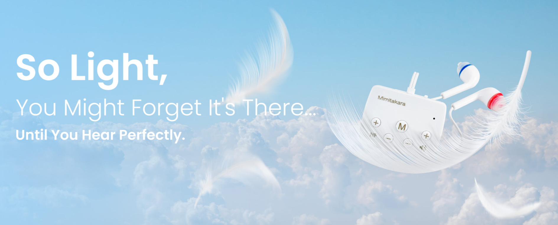 Rechargeable Light Weight Hearing aid